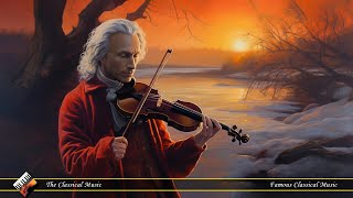 Vivaldi: ฤดูหนาว (1 ชั่วโมงไม่มีโฆษณา) - The Four Seasons | ชิ้นคลาสสิกที่โด่งดังที่สุดและศิลปะ AI |