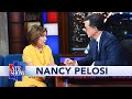 Speaker Pelosi Goes on Colbert where she Jokes, Lies and Calls Mitch McConnell the “Grim Reaper” After Vote on Sham Impeachment  