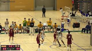 福島東稜vs明成(Q4)高校バスケ 2020 東北新人戦準決勝