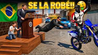 ME ROBÉ LA YZ DEL HIJO DEL PRESIDENTE en ELITE AUTO BRASIL! 🚨🇧🇷