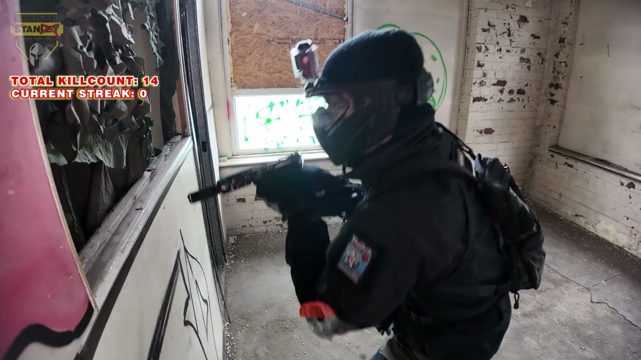 When an Airsoft Marshal plays their own site (16 killstreak at The Stan)