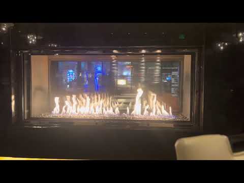 AT THE FIRE PLACE