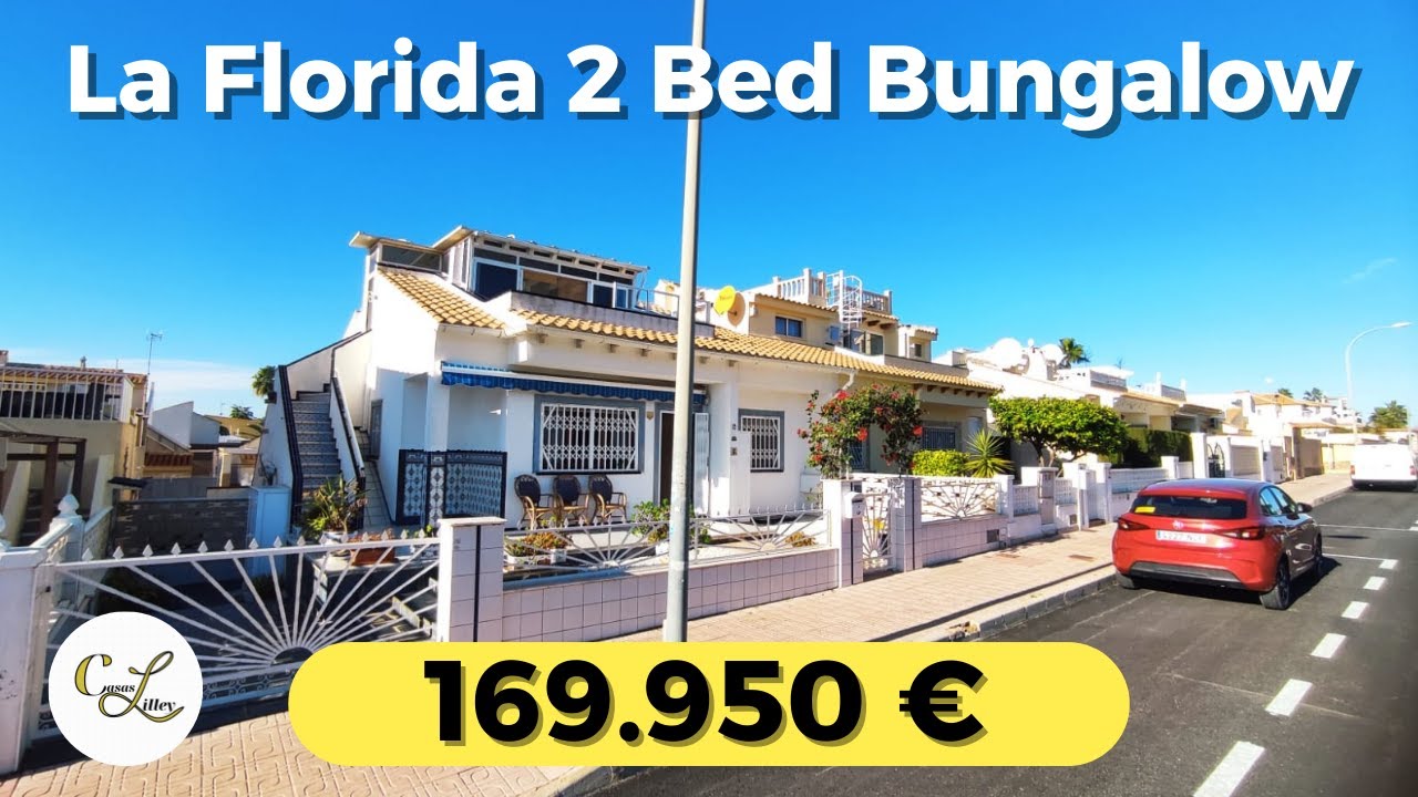 Reserved €169,950 La Florida Bungalow | East-Facing with Basement & Solarium Annex