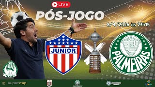 🟢 POST-GAME | JUNIOR X PALMEIRAS + PRESS CONFERENCE | LIBERTADORES 2026 LIVE screenshot 3