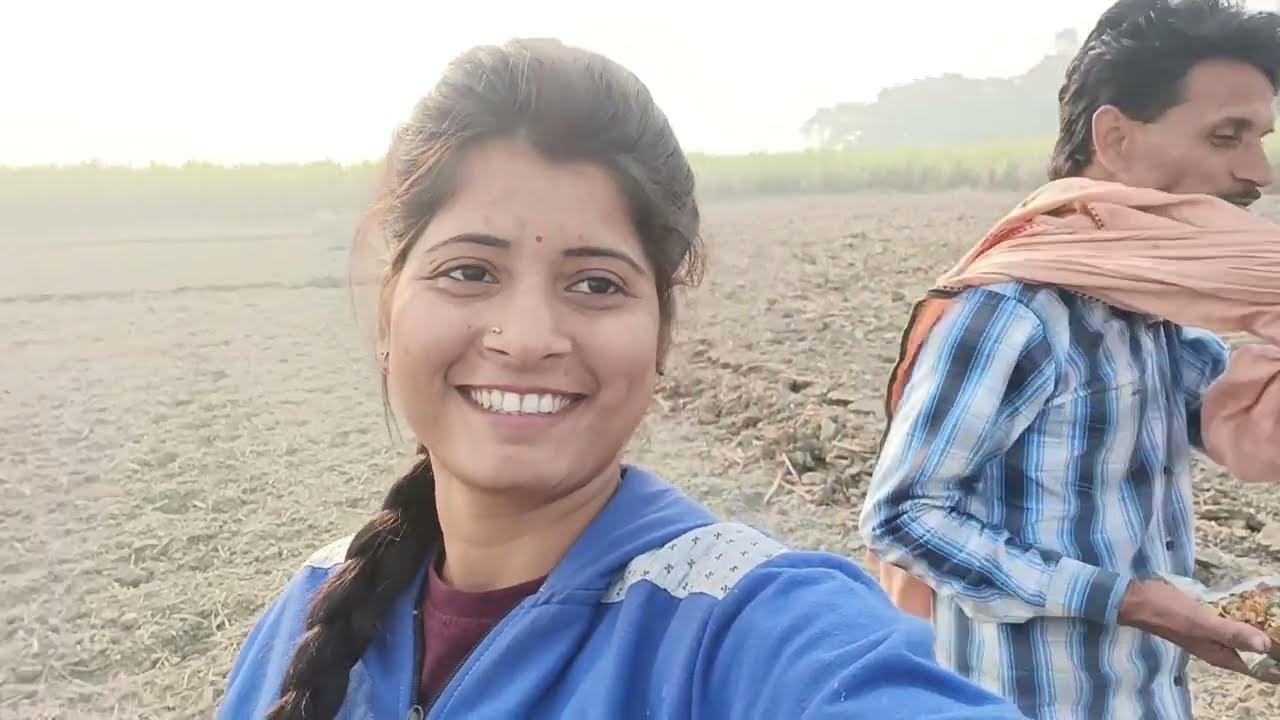 गेहूं की बुवाई खेत में हुआ मस्ती