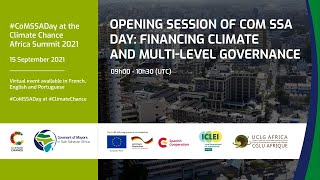 [ENG] CoM SSA Day at Climate Chance: Institutional Opening