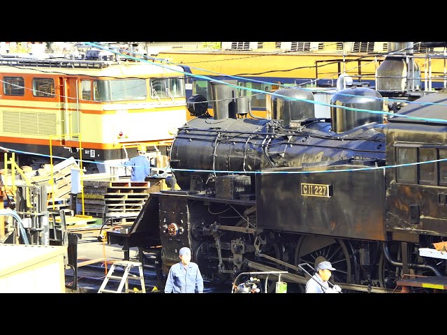 C11-227 原型運転終了/改装開始！ELかわね路運転（大井川鐵道） - YouTube