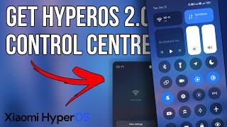 Get Hyperos 2.0 Control Centre Techtitive