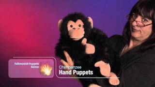 Folkmanis Chimpanzee Puppet Demo - Retired