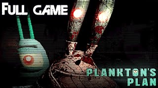 PLANKTON'S PLAN Gameplay Walkthrough FULL GAME No Commentary