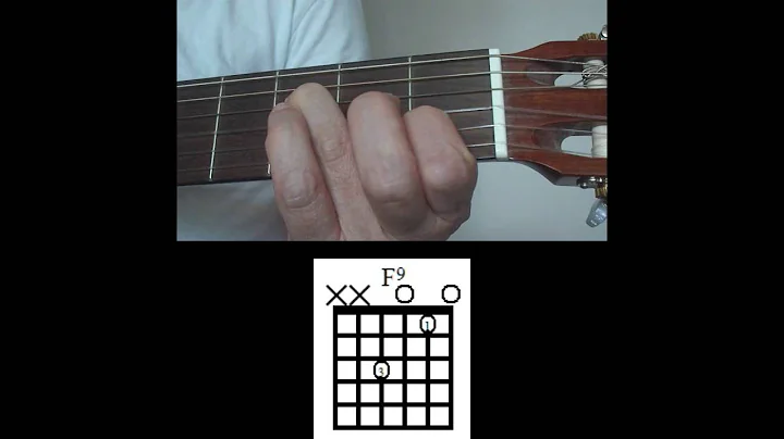 SWS Guitar beginner week 8 F9 chord