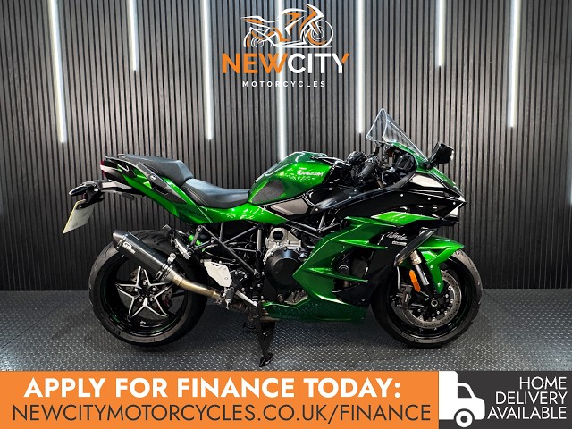 2019) Kawasaki Ninja H2 SX 998 SE Green 9149 Miles Used - YouTube