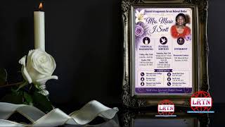 CELEBRATION OF LIFE FOR MRS. MARIE J. SCOTT.