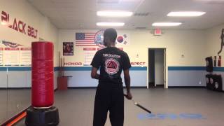 Nunchuck trick tutorial: Behind the back hand switch