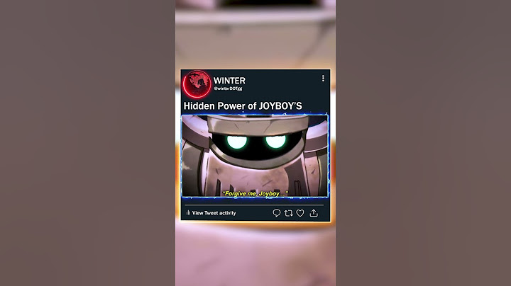 Joyboy's Hidden Power - One Piece (manga animation 1122) by Vraxxo #onepiece #anime #joyboy
