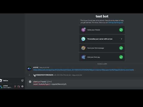 How To Make Messages with your Discord Bot and How To set Custom Status. Replit Coding DISCORD.JS