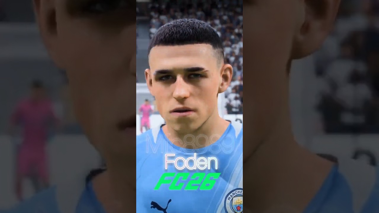 foden face in fifa21 to fc26