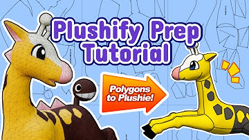 Polygons to Plush Pattern!: Preparing a 3D Model for Plushify (using Blender)