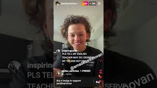 Jacob Sartorius talk about his Only Fans and leaks his songs - YouTube