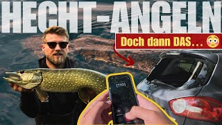 Hechtangeln für Einsteiger 🎣 | Angeltag begann perfekt und endete im CHAOS…