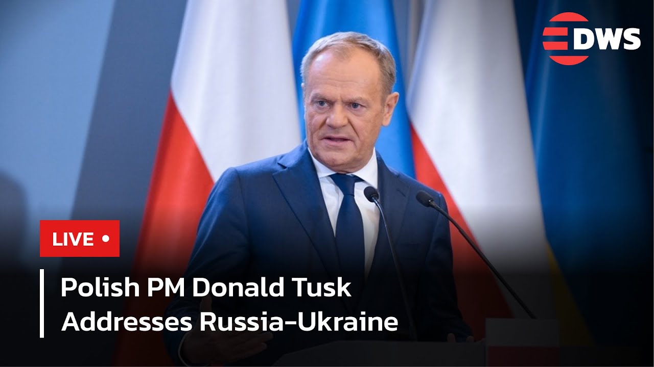 LIVE: Polish PM Donald Tusk Addresses Russia-Ukraine War & Poland’s Security in Warsaw | AC15