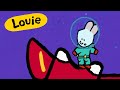Louie draw me a rocket 🚀 LOUIE | Cartoons for Kids in English | Compilation