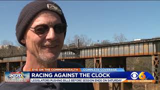 Lawmakers work to settle dozens of bills before General Assembly session ends