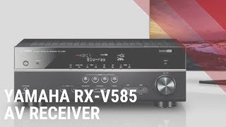 Yamaha RX V585 AV Receiver - Quick Look