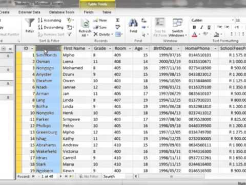 06 Database Structure