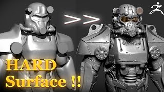 How I made Fallout Power Armor In Zbrush