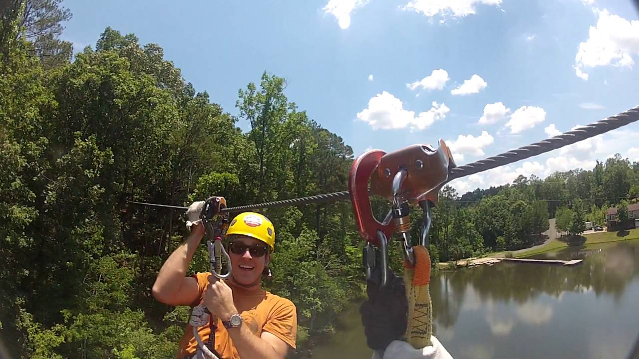 A Zip Line Rescue-My hero Alex! - YouTube