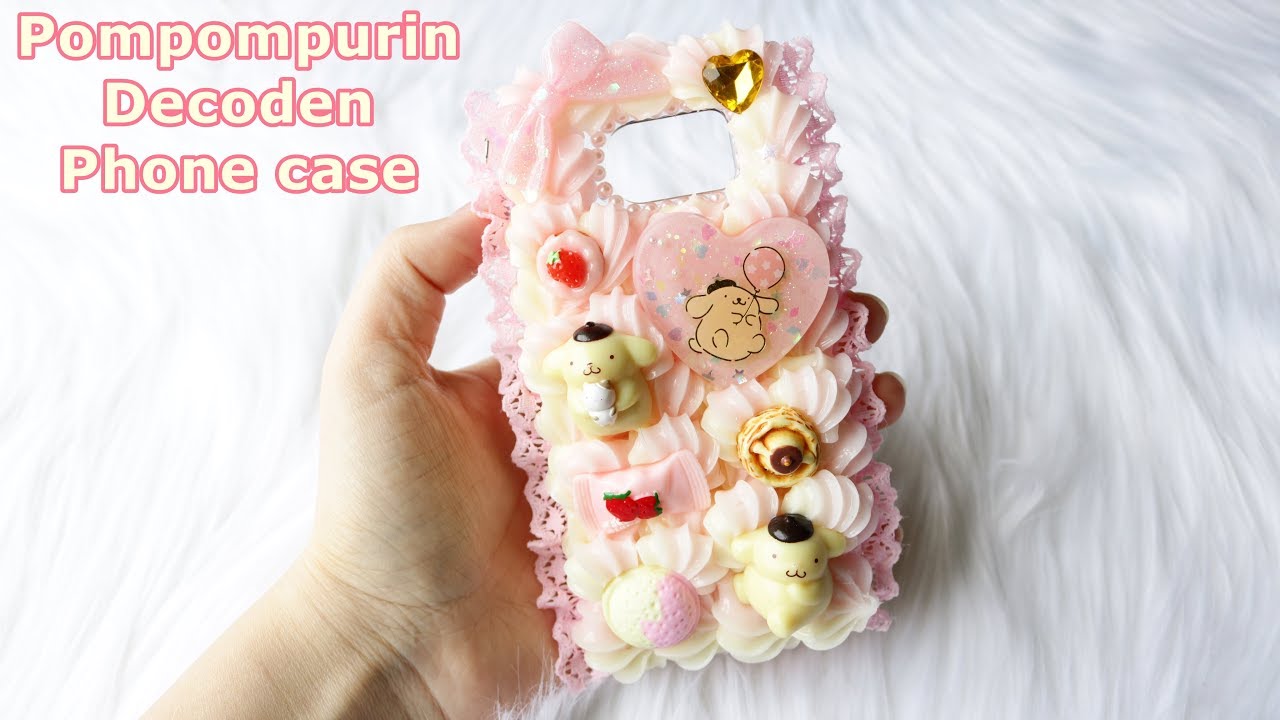 PomPomPurin Decoden Phone Case Review from Ichigo Bunnie Deco PomPomPurin Decoden Phone Case Review from Ichigo Bunnie Deco