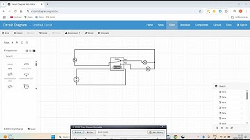 online electrical circuit diagram v1_two AC lamps controlled by a DC relay