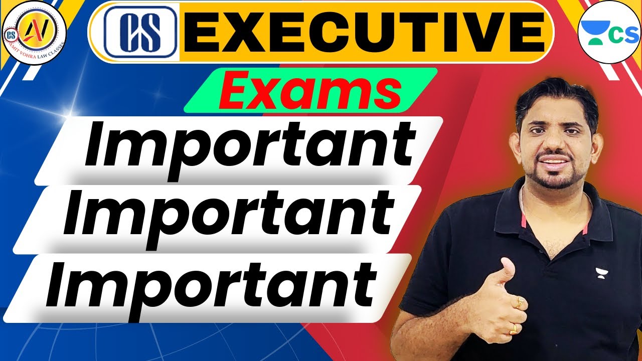 CS Executive Exam Mastery: Last-Minute JIGL Tips & Strategies by CS ...