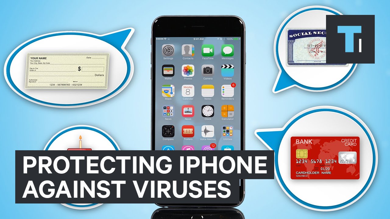 Protecting iPhone against viruses