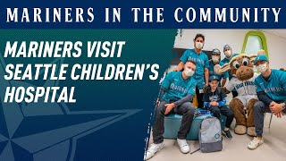 Mariners Players and Coaches Visit Seattle Children's Hospital