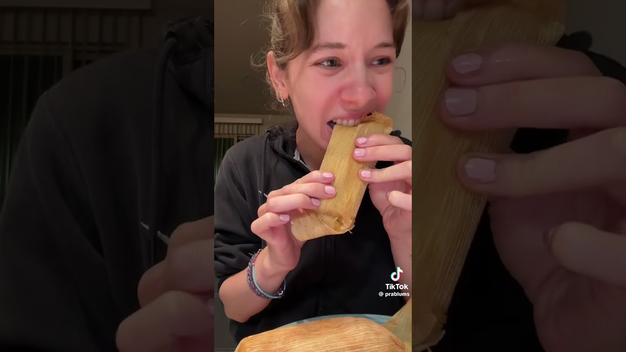 Tiktok: Trying a Tamale For The First Time!!! *satire* (@prablums)