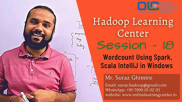 Solve Wordcount problem using Spark Scala IntelliJ in Windows | Scala |@OnlineLearningCenterIndia