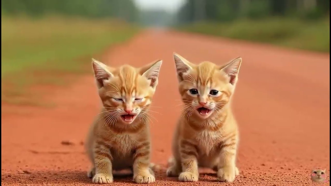 Poor Mother Cat Tied to Iron Pole 💔🐾Brave Kitten Fight  to save Her! Animal Rescue 