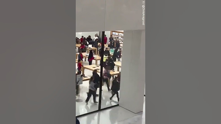 Gang of youths raid busy London Apple store