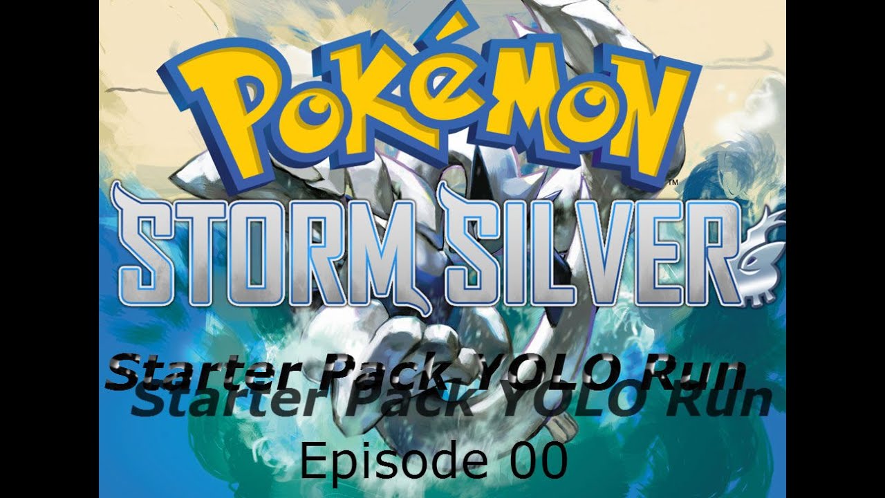 Pokemon Storm Silver Starter Pack YOLO Run Ep.00 Choose My Starter Pack!!