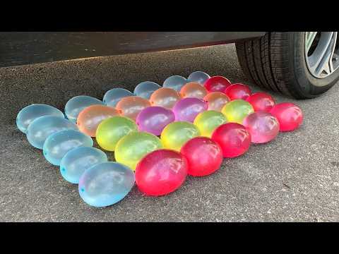 COCA COLA BALLOON VS CAR, Coca Cola Zero, PowerAde, Fanta, Sprite, Fruko and Mentos Diff Unde
