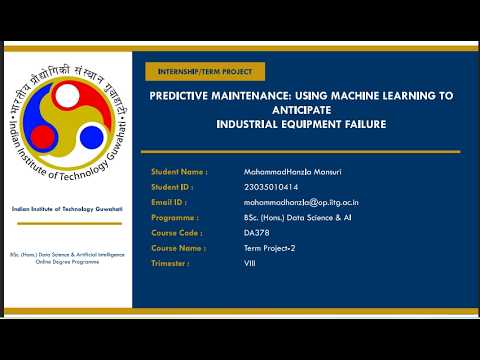 Predictive Maintenance: Using Machine Learning to Anticipate Industrial Equipment Failure
