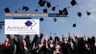 Apparo University - Course AF1, Cognos Analytics 11 Overview