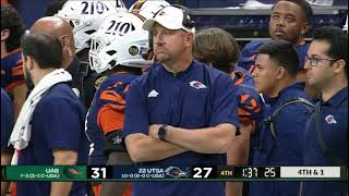 This Announcer's Voice During UAB vs UTSA Crazy Ending!