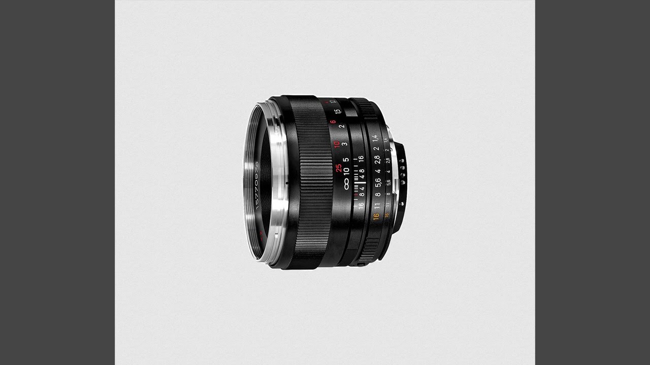 Carl Zeiss Planar T 50 Mm F 1 4 Zf2 Youtube