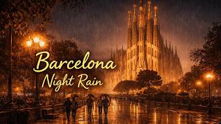 Can't Sleep Tonight? 🌙 Barcelona Night Rain | Deep Sleep Music screenshot 1