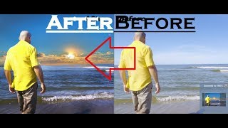 Insert AWESOME Sunset SKY Background In Your Photos In PHOTOSHOP || QUICKLY screenshot 3