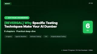 [REVERSAL] Why Specific Testing Techniques Make Your AI Dumber | #NEWIT