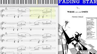 Fading Star By Willie Smith The Lion 1937, Novelty Piano